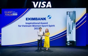 Eximbank đón nhận giải thưởng từ Visa, khẳng định sự sáng tạo và tầm nhìn vượt trội.